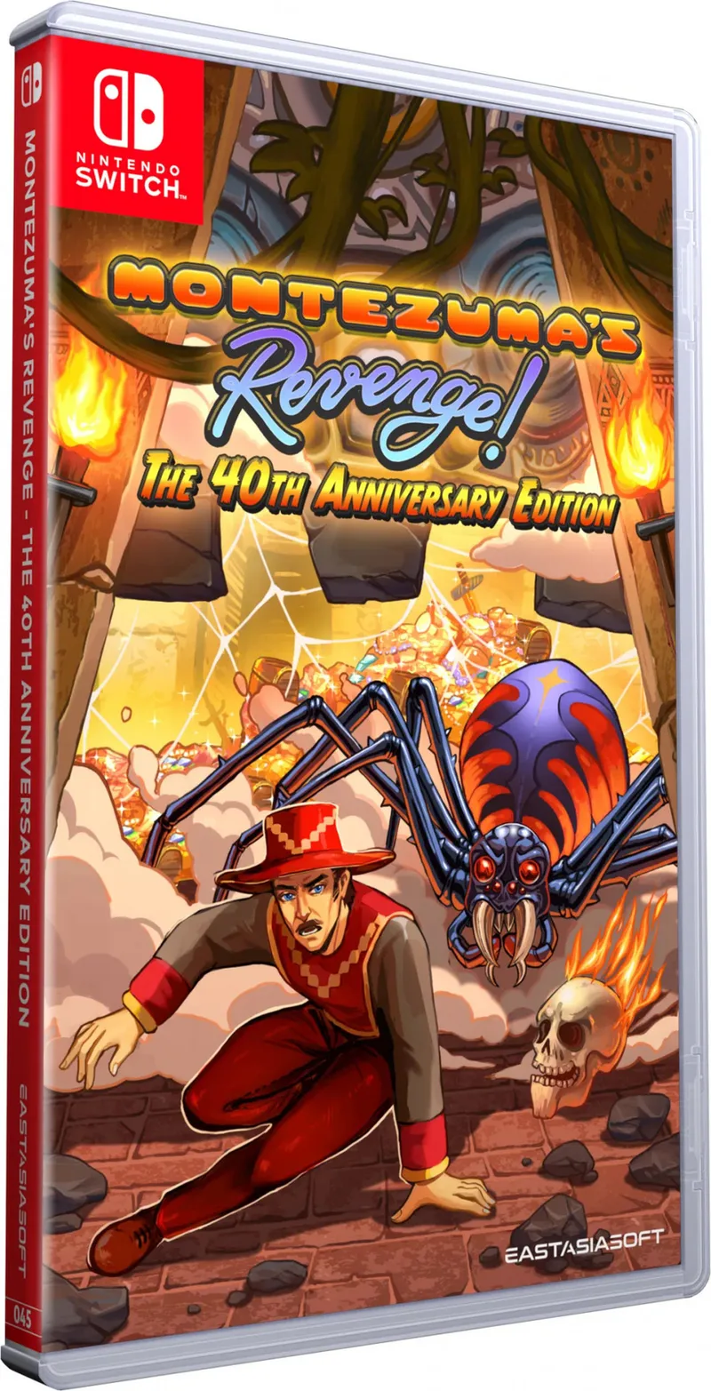 Montezuma's Revenge the 40th Anniversary Edition de eastasiasoft, Nintendo Switch – jaquette
