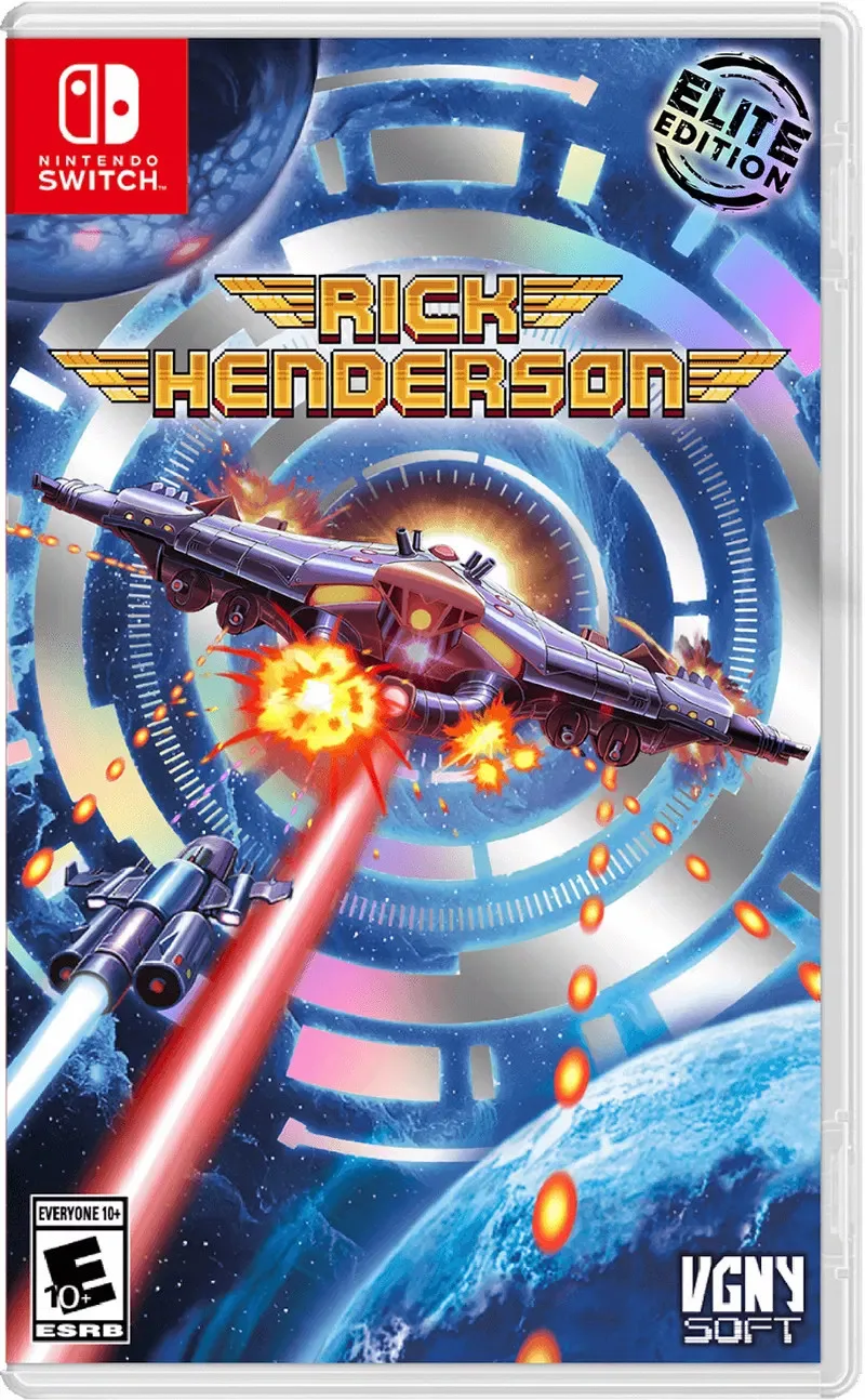 Rick Henderson Elite Edition van eastasiasoft, Nintendo Switch – cover