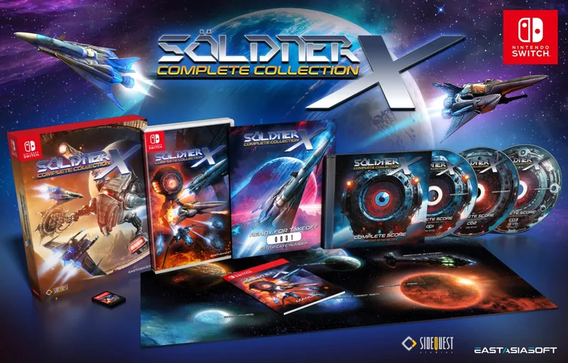 Soldner-X Complete Collection Limited Edition by eastasiasoft, Nintendo Switch – cover