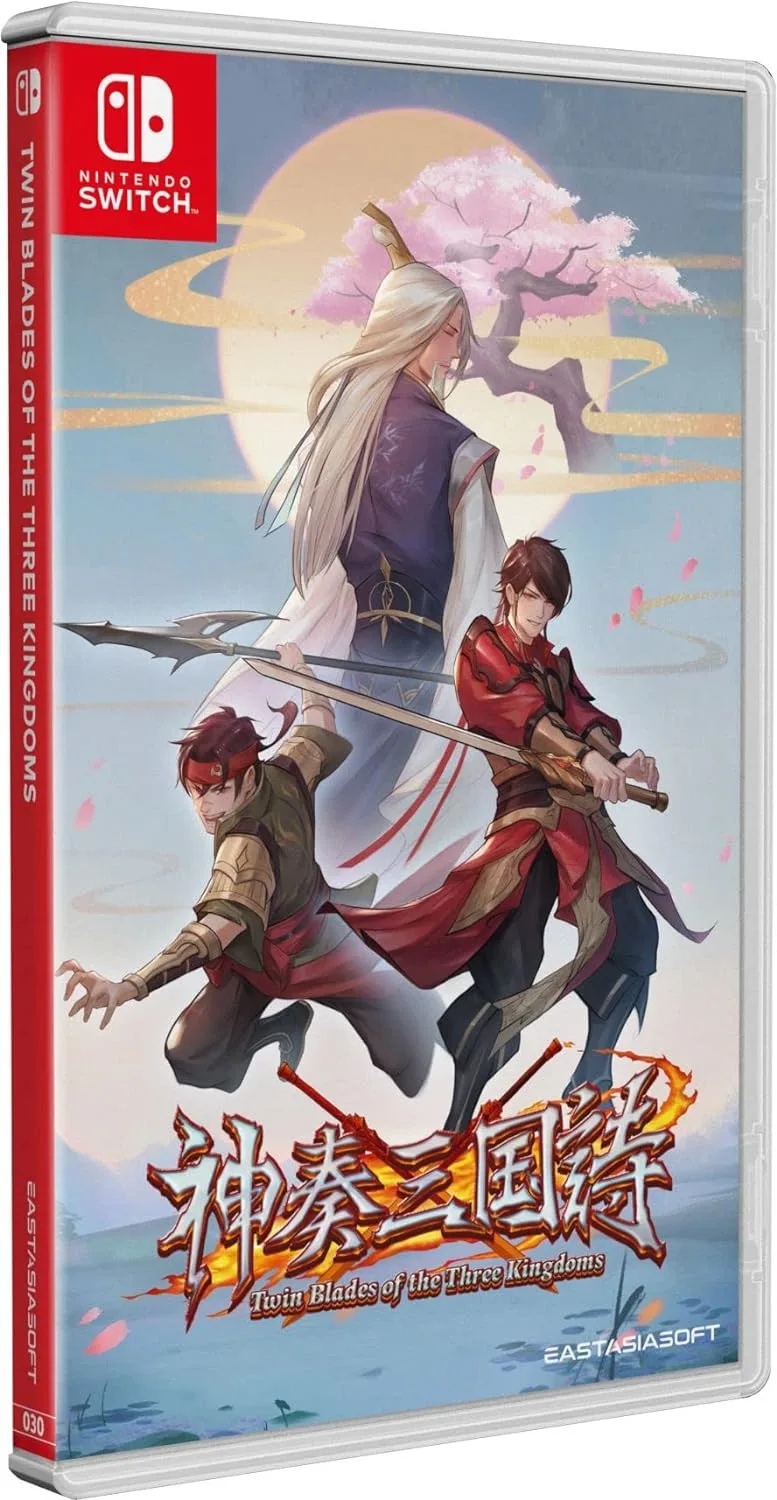 Twin Blades of the Three Kingdoms de eastasiasoft, Nintendo Switch – jaquette