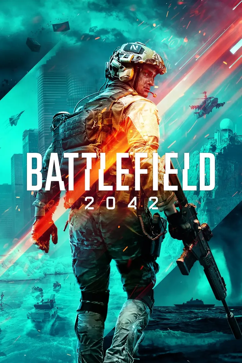 Battlefield 2042 by Electronic Arts, PC, Digitaal, EA app, Standard – cover