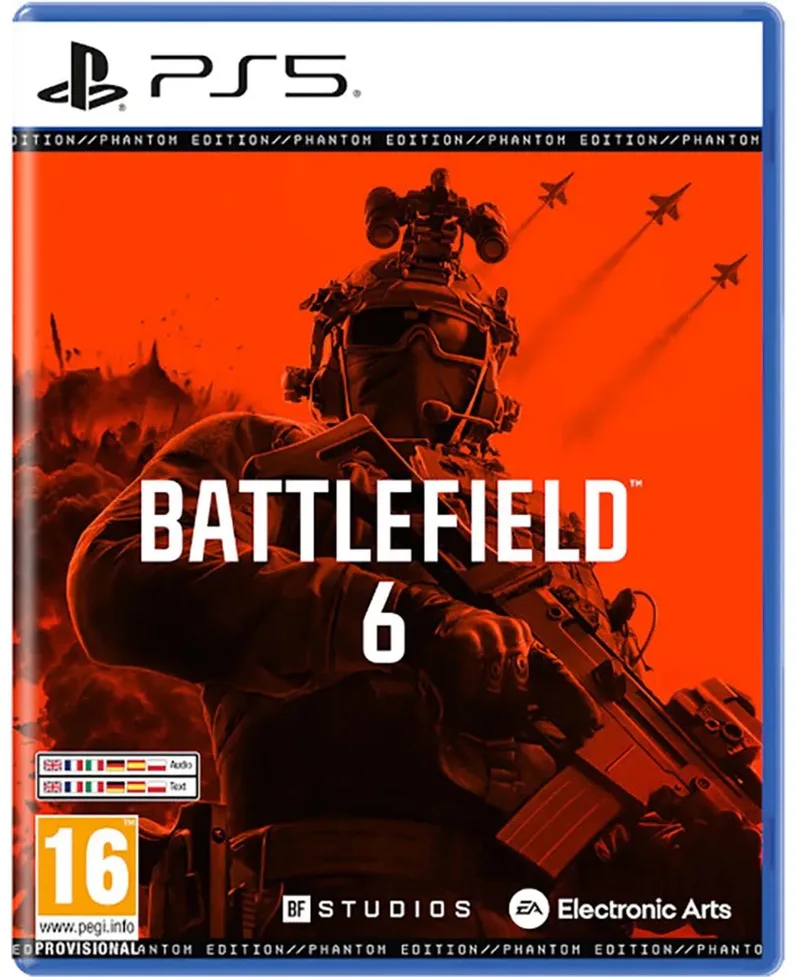 Battlefield 6 - Phantom Edition van Electronic Arts, PS5 – cover