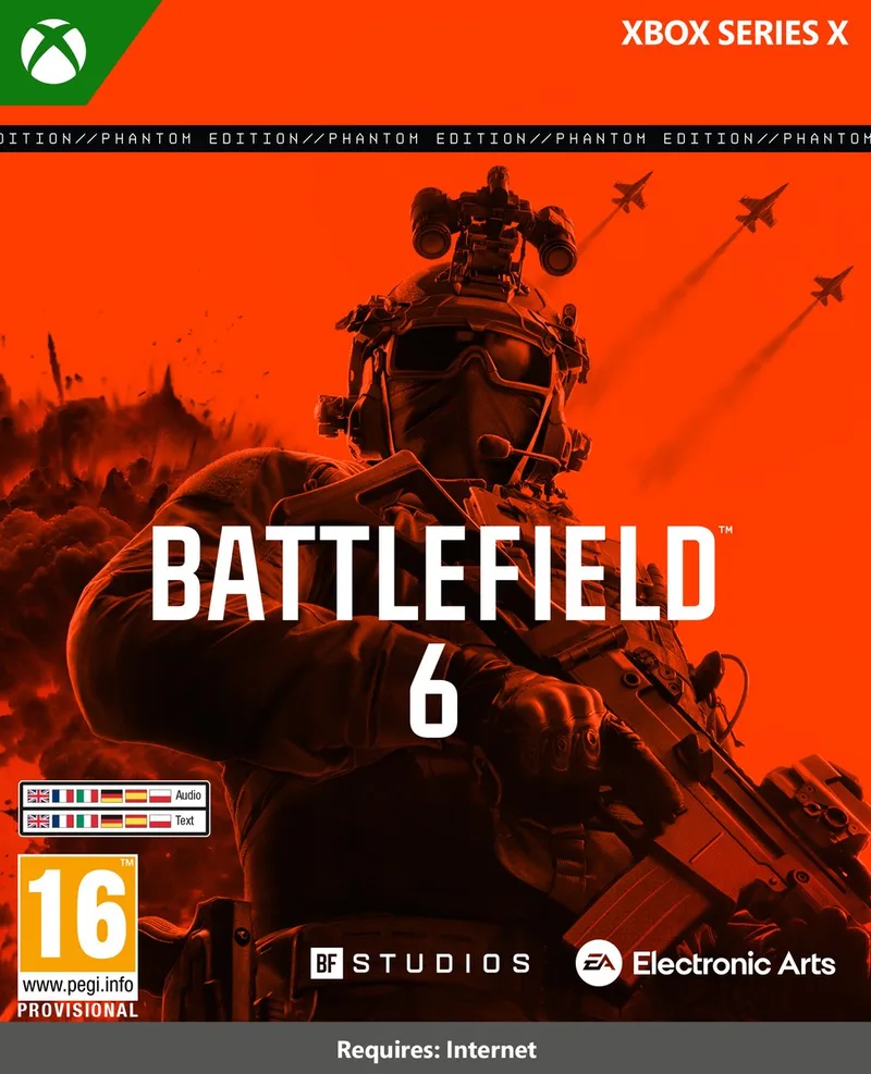 Battlefield 6 - Phantom Edition by Electronic Arts, Xbox Series X | S – cover
