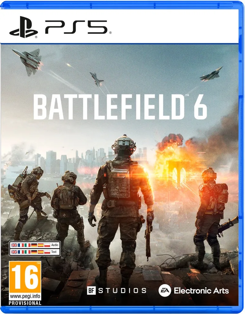 Battlefield 6 de Electronic Arts, PS5 – jaquette