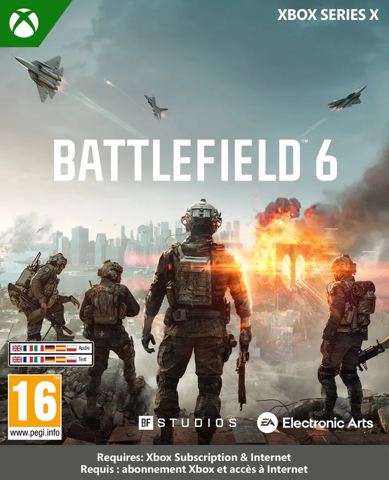 Battlefield 6 by Electronic Arts, Xbox Series X | S – cover