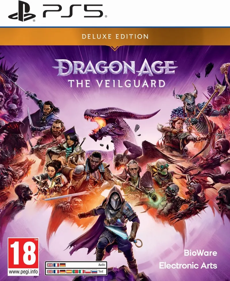 Dragon Age: The Veilguard - Deluxe Edition van Electronic Arts, PS5 – cover