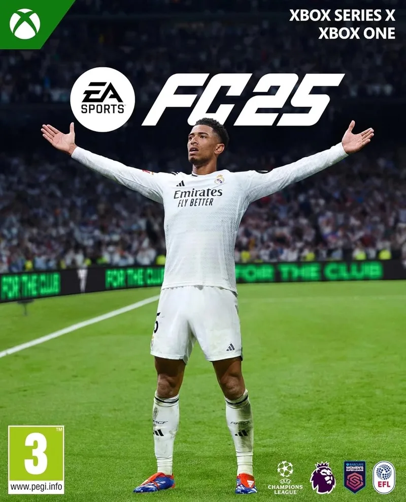 EA Sports FC 25 Standaard Vereenvoudigd Chinees, Traditioneel Chinees, Duits, Nederlands, Engels, Spaans, Frans, Italiaans, Japans, Koreaans, Portugees, Russisch van Electronic Arts, Xbox Series X | S – cover