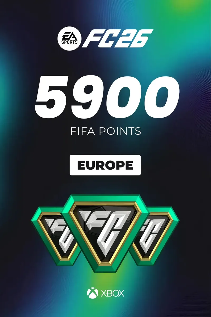 EA Sports FC 26 – 5900 FC Points de Electronic Arts – jaquette