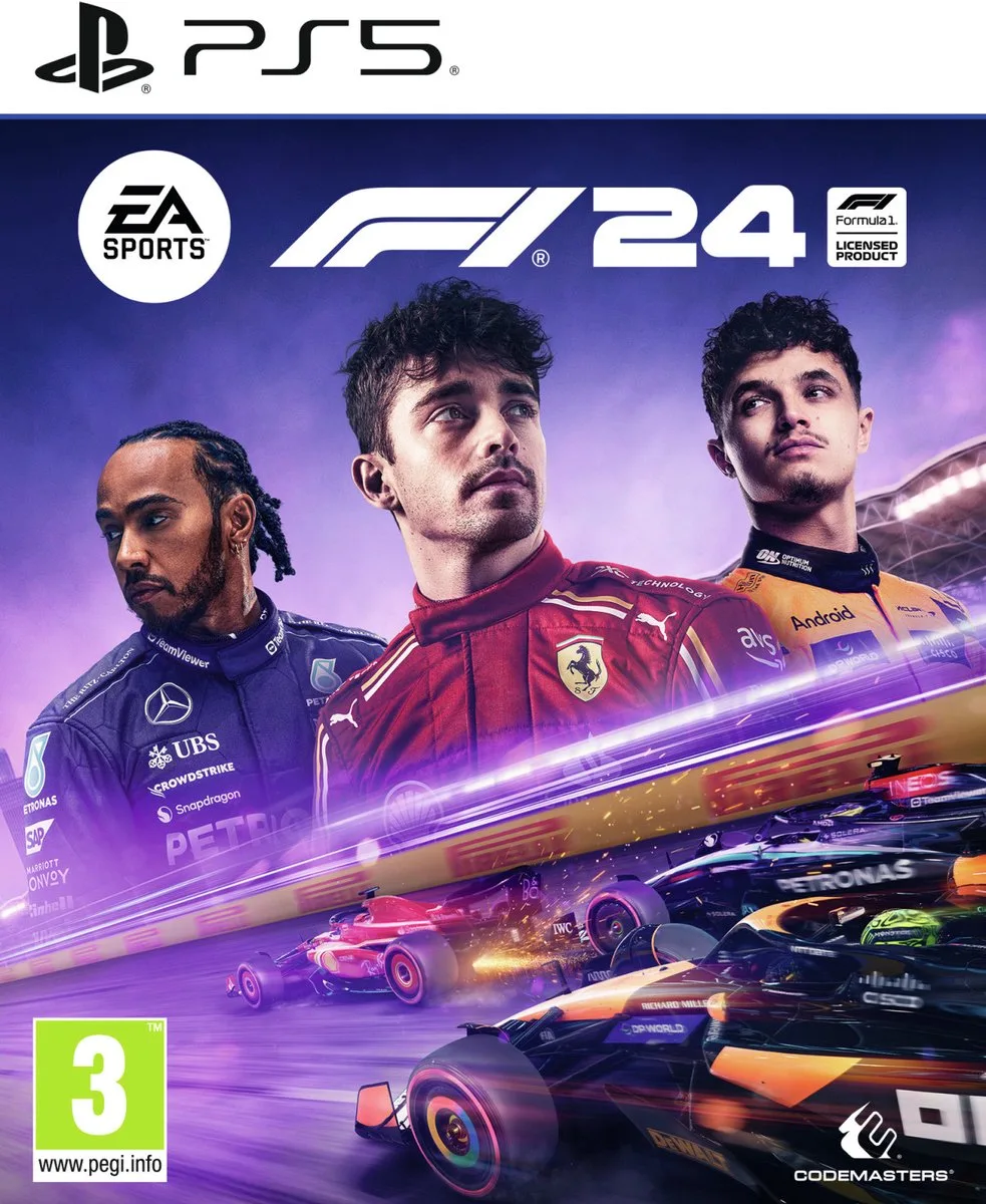F1 24 fra Electronic Arts, PS5 – cover