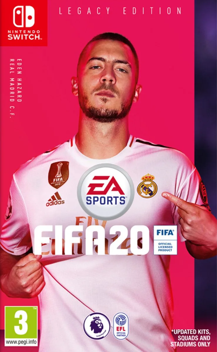 FIFA 20 - Legacy Edition van Electronic Arts, Nintendo Switch – cover