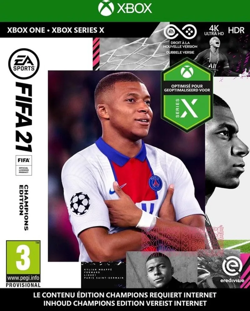 FIFA 21 - Champions Edition van Electronic Arts, Xbox Series X | S – cover
