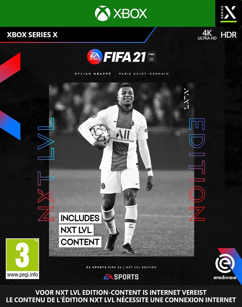 FIFA 21- NXT LVL Edition de Electronic Arts, Xbox Series X | S – jaquette