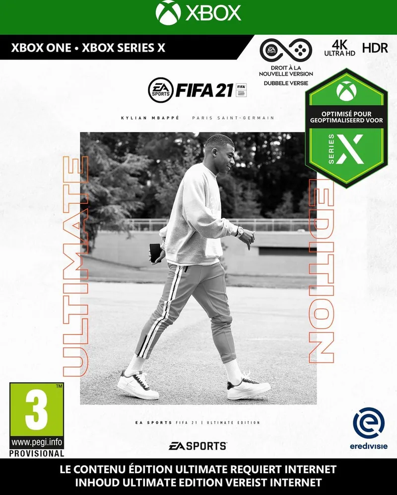 FIFA 21 - Ultimate Edition van Electronic Arts, Xbox Series X | S – cover