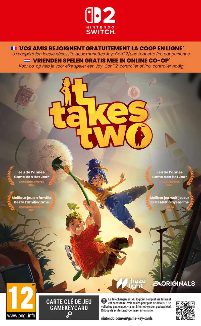 It Takes Two de Electronic Arts, Nintendo Switch 2 – jaquette