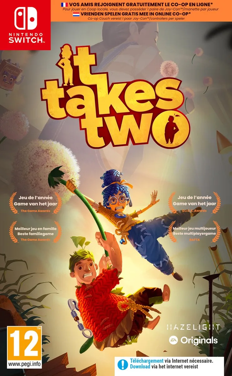 It Takes Two de Electronic Arts, Nintendo Switch – jaquette
