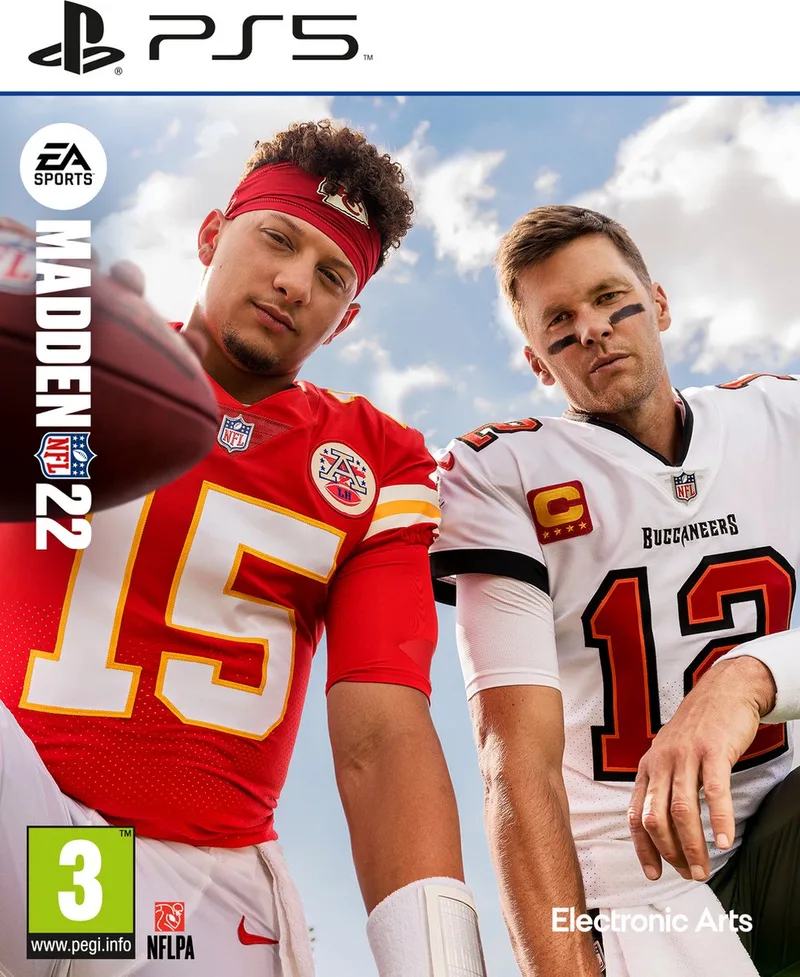 Madden NFL 22 by Electronic Arts, PS5 – cover