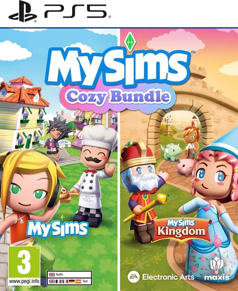 My Sims: Cozy Bundle de Electronic Arts, PS5 – jaquette
