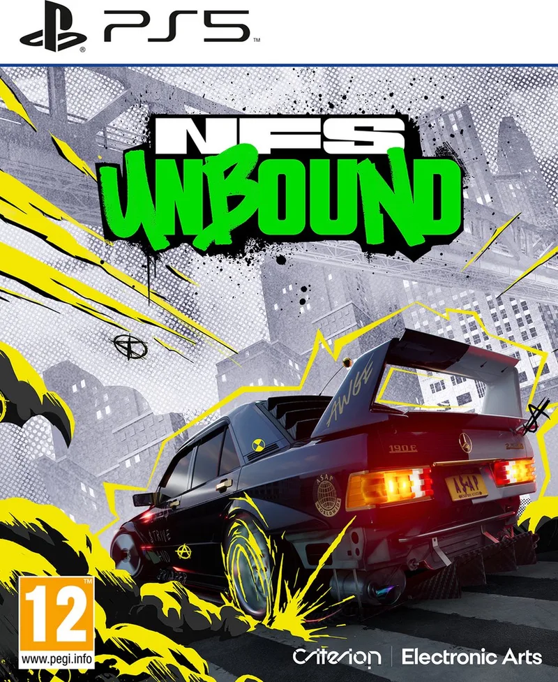 Need For Speed Unbound by Electronic Arts, PS5 – cover
