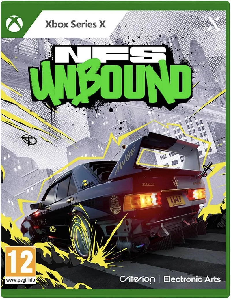 Need For Speed Unbound van Electronic Arts, Xbox Series X | S – cover