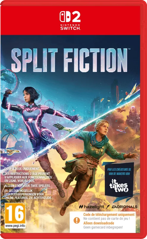 Split Fiction van Electronic Arts, Nintendo Switch 2 – cover
