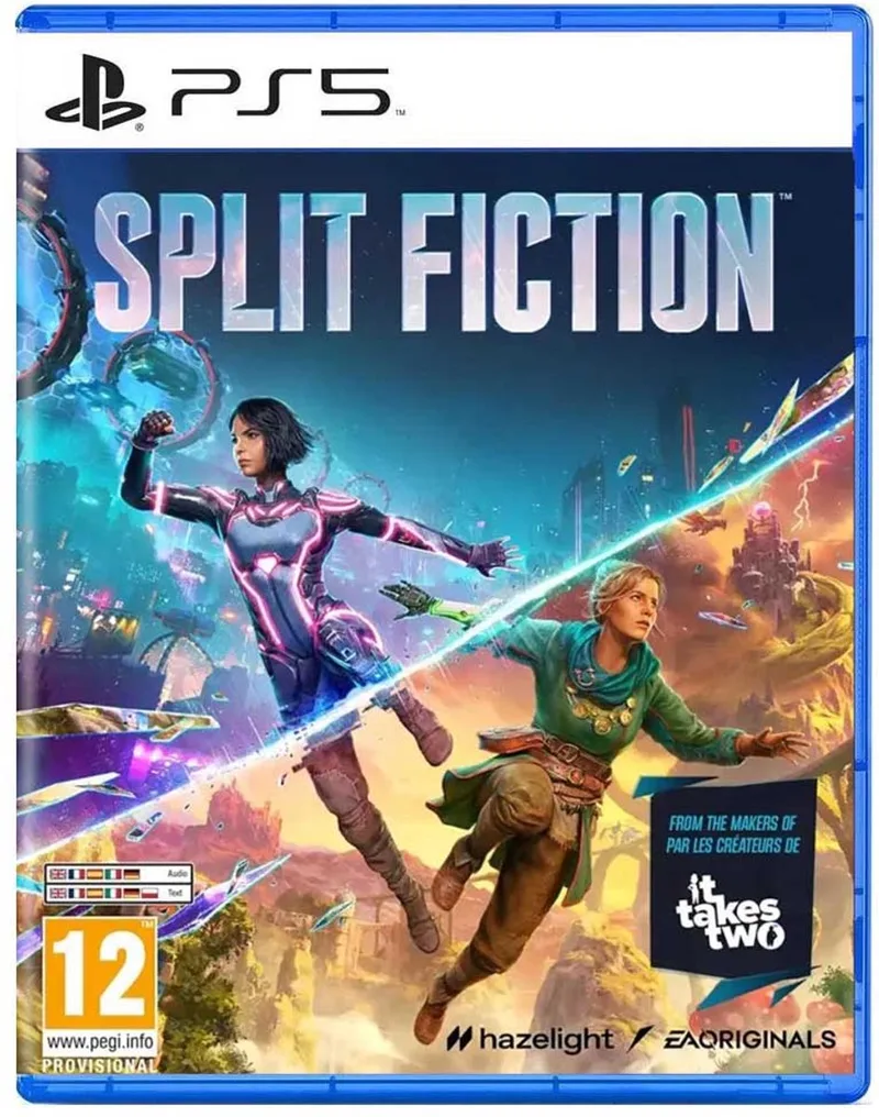 Split Fiction van Electronic Arts, PS5 – cover