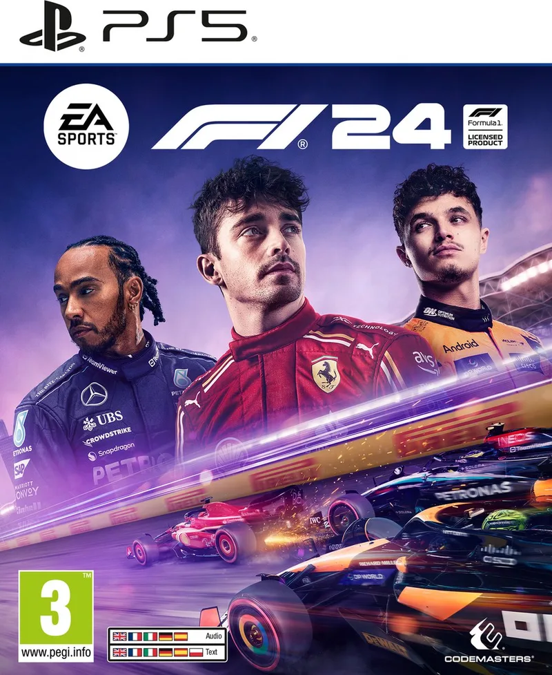 Sports F1 24 by Electronic Arts, PS5 – cover
