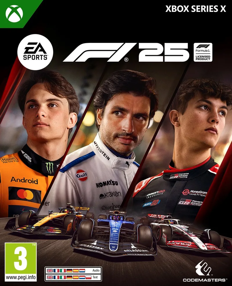 Sports F1 25 de Electronic Arts, Xbox Series X | S – jaquette