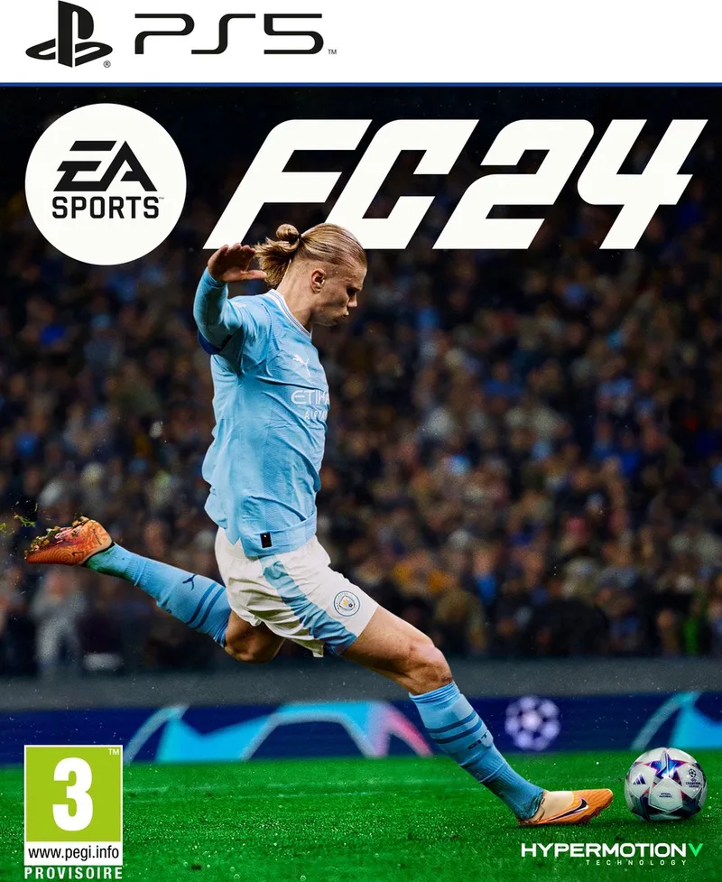 Sports FC 24 by Electronic Arts, PS5 – cover
