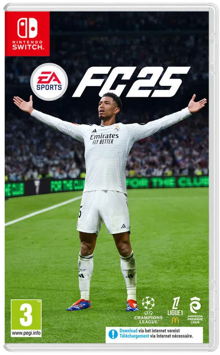 Sports FC 25 by Electronic Arts, Nintendo Switch – cover