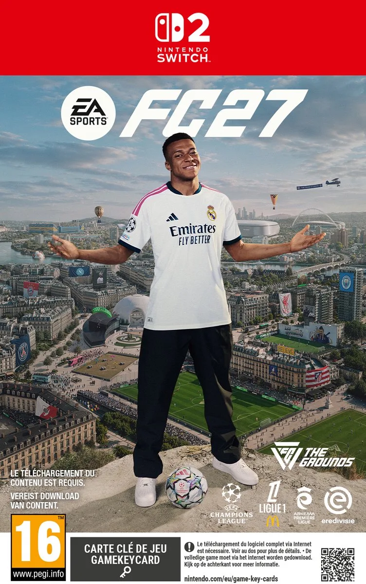 SPORTS FC 27 by Electronic Arts, Nintendo Switch 2 – cover