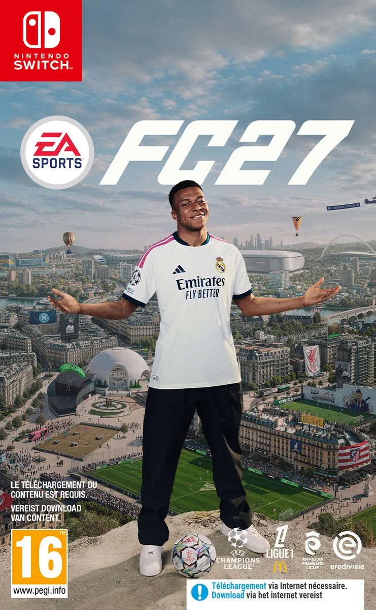 SPORTS FC 27 van Electronic Arts, Nintendo Switch – cover