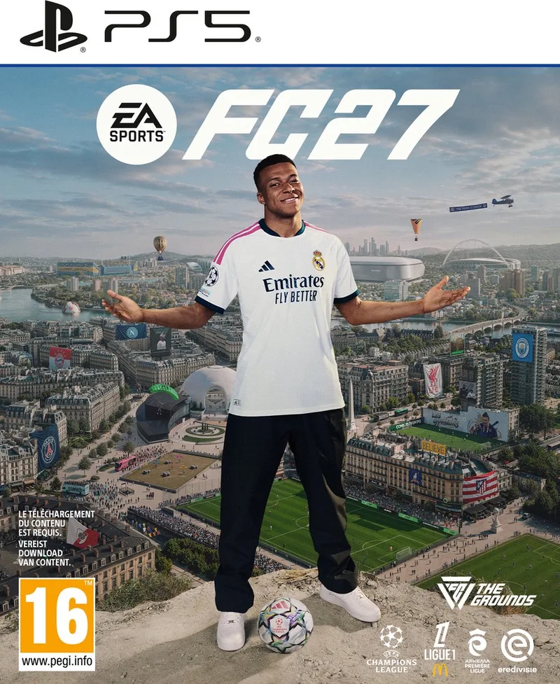 SPORTS FC 27 by Electronic Arts, PS5 – cover