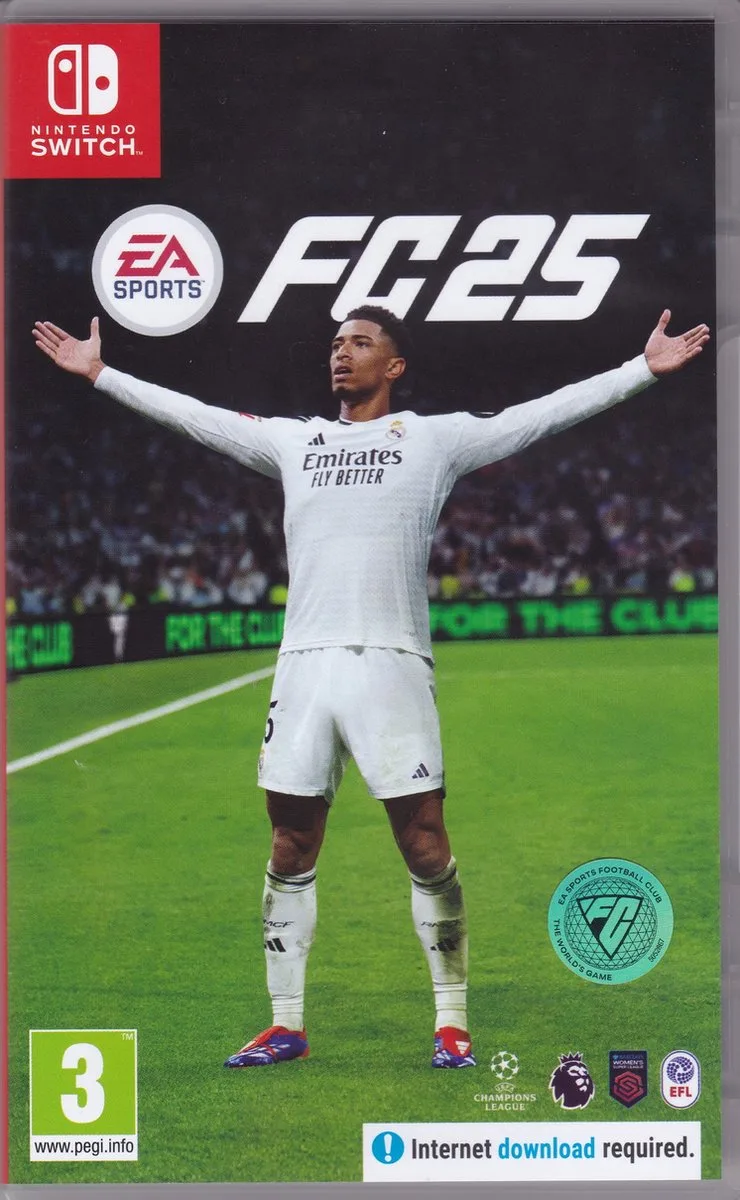 Sports - FC25 från Electronic Arts, Nintendo Switch – omslag