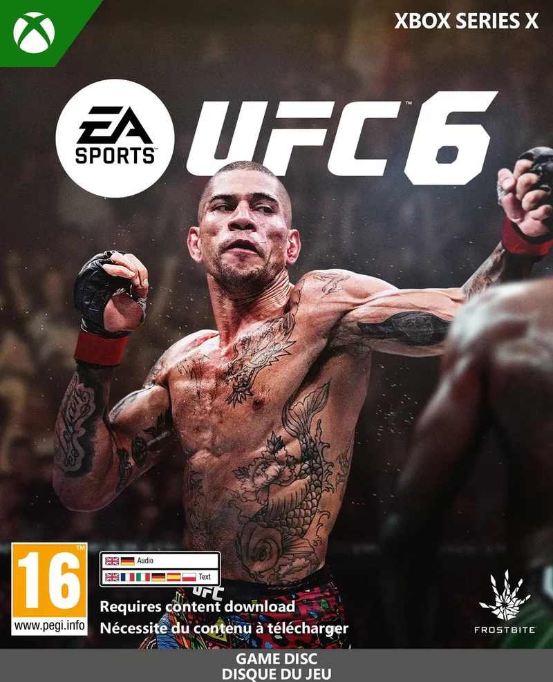 Sports UFC 6 de Electronic Arts, Xbox Series X | S – jaquette