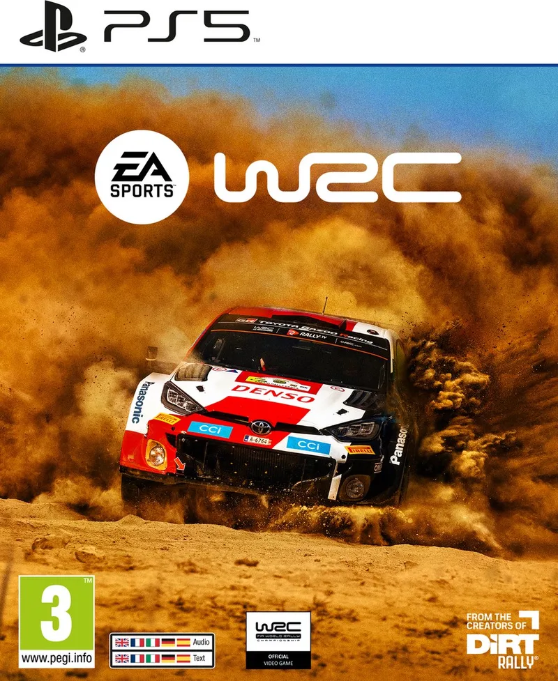 Sports WRC de Electronic Arts, PS5 – jaquette