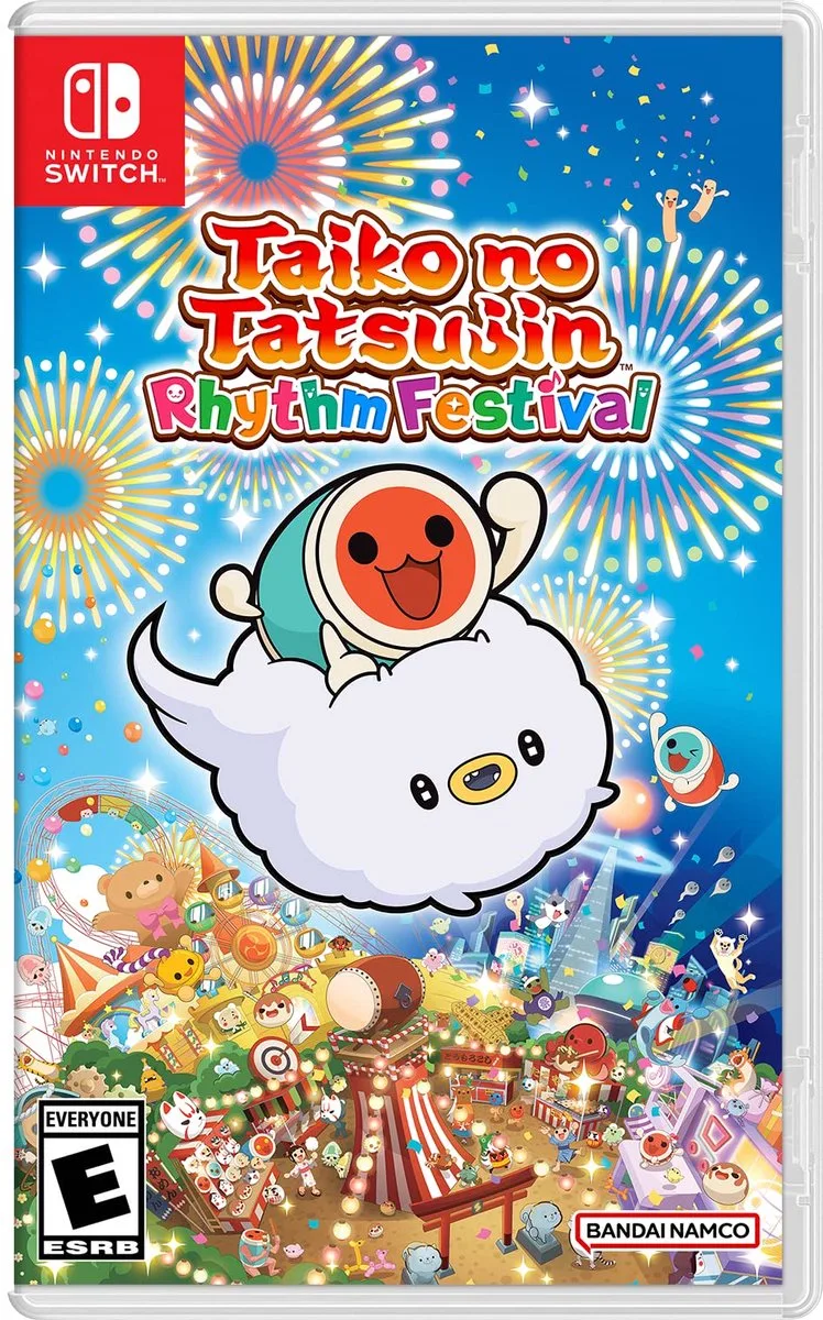 Switch Taiko No Tatsujin: Rhythm Festival Veelkleurig PAL de Electronic Arts, Nintendo Switch – jaquette
