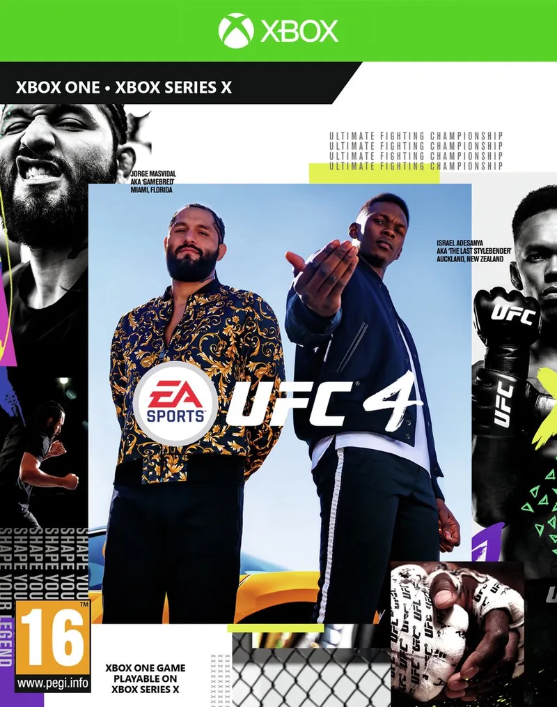 UFC 4 by Electronic Arts, Xbox Series X | S – cover