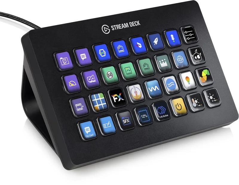 Gaming Stream Deck XL - Zwart - PC & Mac by Elgato – cover