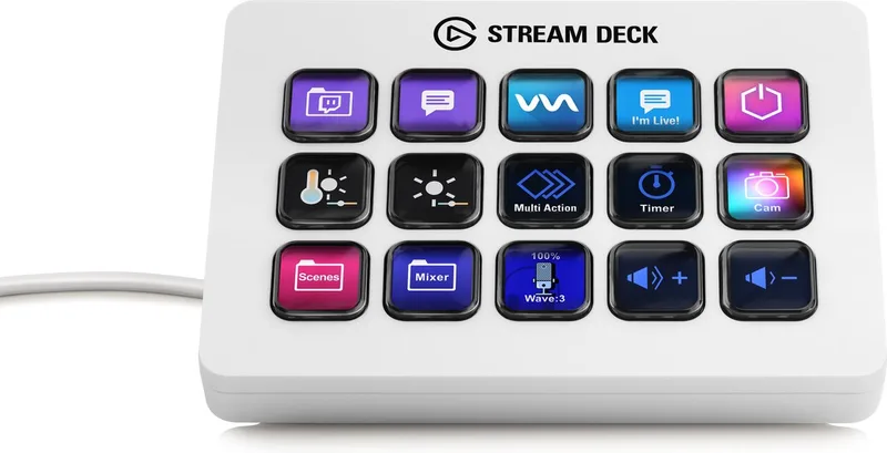 Stream Deck MK.2 - Wit de Elgato – jaquette