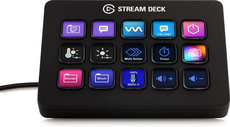Stream Deck - MK.2 - Zwart van Elgato – cover