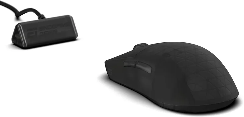 OP1W 4K V2 muis Gamen Rechtshandig RF Wireless + USB Type-A Optisch 30000 DPI van Endgame Gear, Zwart – cover