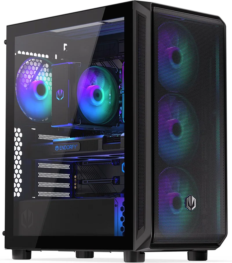 Arx 500 Rgb Argb Pc-Behuizing, Speciaal Voor Gaming van Endorfy, Transparant – cover