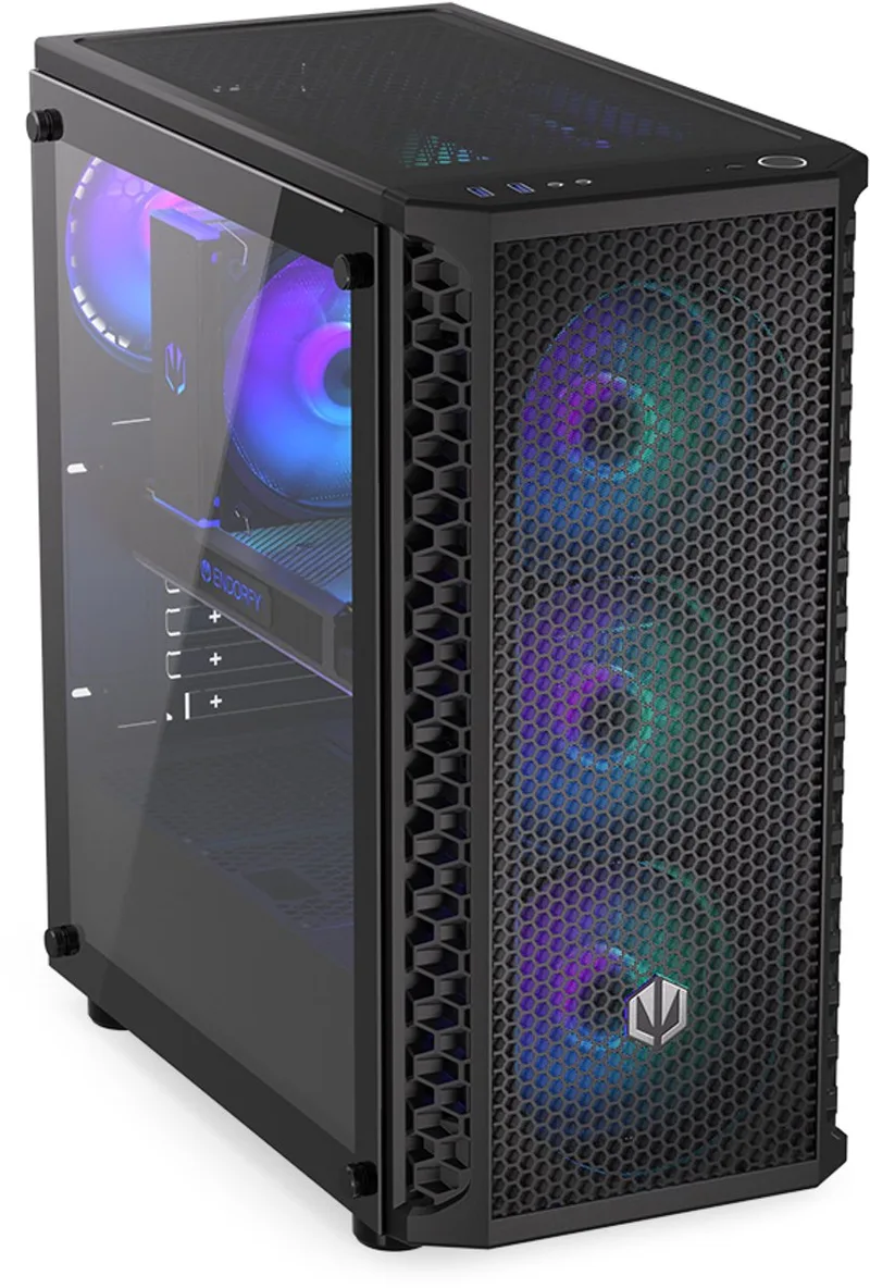 Endofrie Signum 300 Argb M-Atx Gaming Case Met Rgb-Verlichting van Endorfy, Transparant – cover