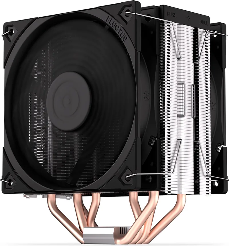 Endofry Fera 5 Cpu-Koeler Met Dubbele Ventilator 120Mm Voor Amd- En Intel-Computers Zwart van Endorfy, Transparant – cover