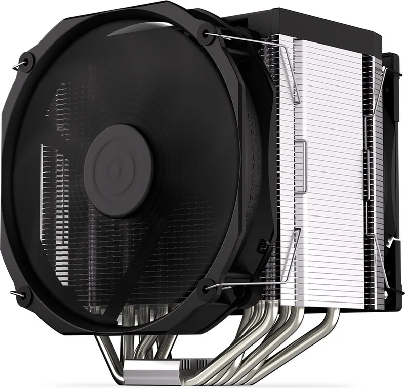 Endofry Fortis 5 Cpu-Koeler Met Dubbele Ventilator (120-140Mm) Voor Pc (Zwart) van Endorfy, Transparant – cover