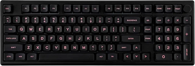 Galaxy 100 - Mechanisch Draadloos Toetsenbord - RGB - 100% - QWERTY - Gaming Keyboard - Feker Marble White Switch