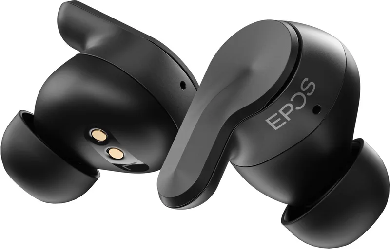 Draadloze Hoofdtelefoon met Oplaadetui Epos ADAPT E1TWS Zwart van EPOS, Meerkleurig – cover