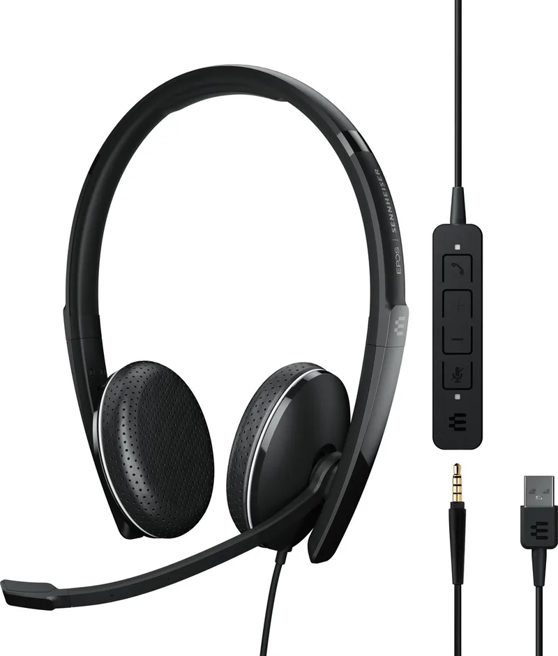 Headphones with Microphone Epos 165 Black van EPOS, Zwart – cover