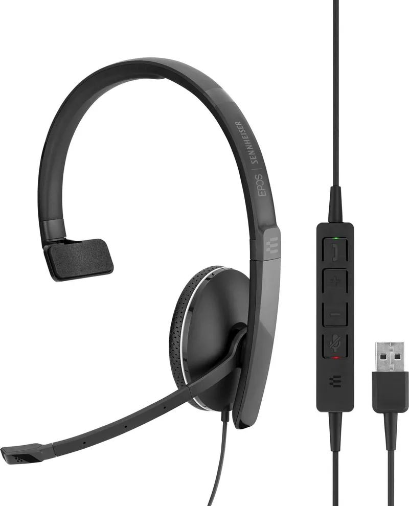 Headphones with Microphone Epos SC 135 van EPOS, Zwart – cover