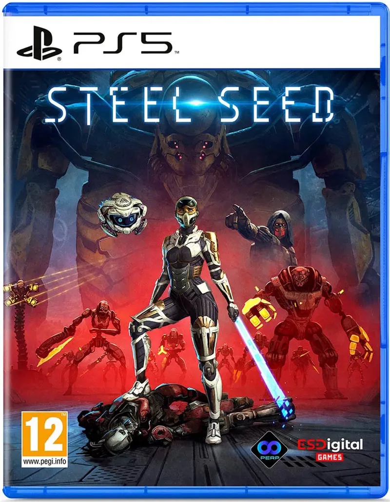 Steel Seed de ESDigital Games, PS5 – jaquette